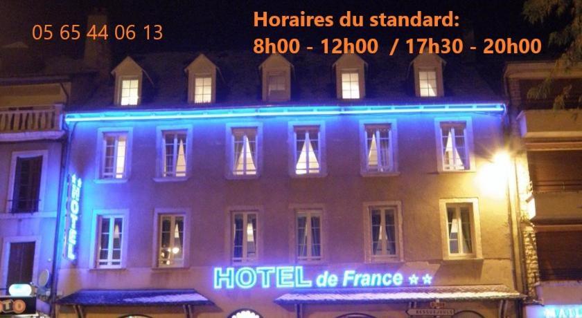 Hotel De France Espalion Exterior foto